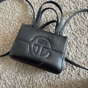 Telfar Black Mini Bag
